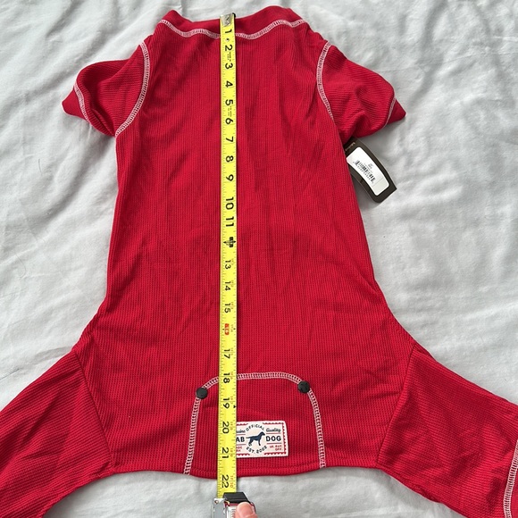 Fabdog Thermal Pajamas 20’’ and Human Bottoms size Women’s Medium - Picture 8 of 16